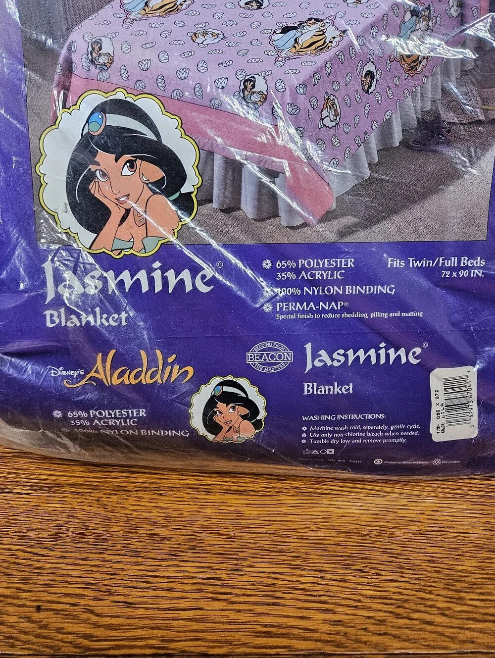 Disney Aladdin Jasmine Blanket
